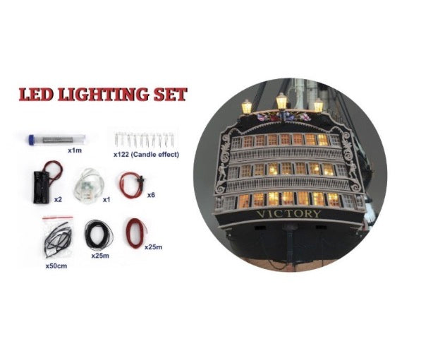 LED Lighting Set for Model Ship HMS Victory - Hobby Sense