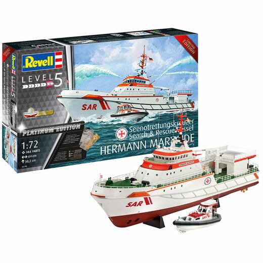 1/72 Seenotrettungskreuser Hermann Marwede, Platinum Edition - Hobby Sense