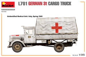 1/35 L701 German 3T Cargo Truck - Hobby Sense