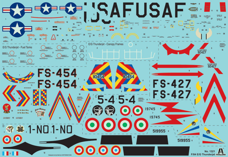 1/72 F84G Thunderjet - Hobby Sense