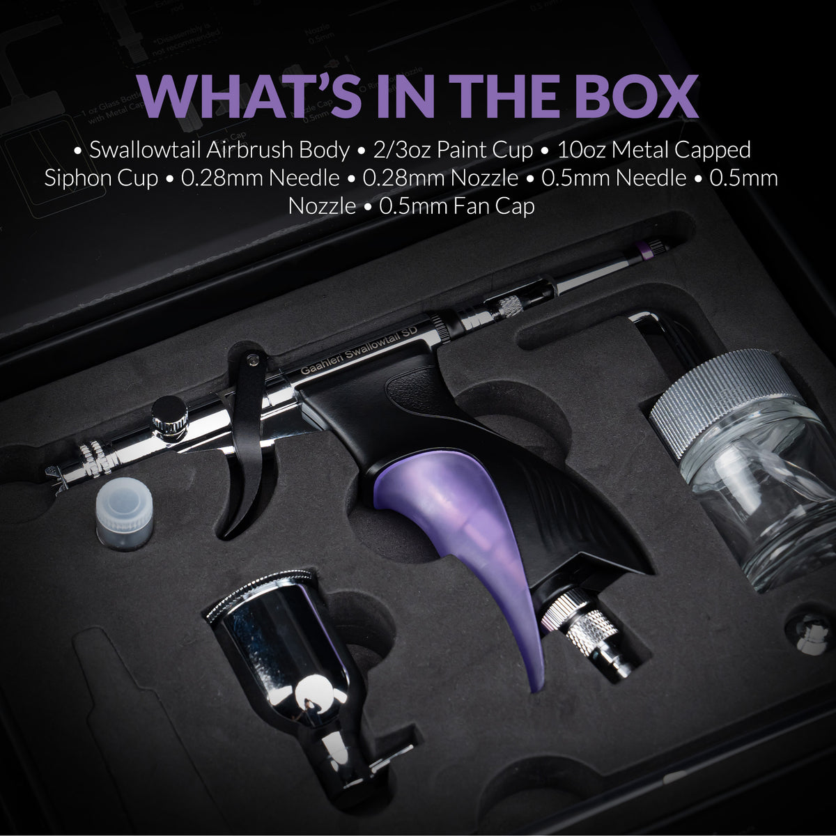 GHAC-Swallowtail SD Airbrush - Hobby Sense