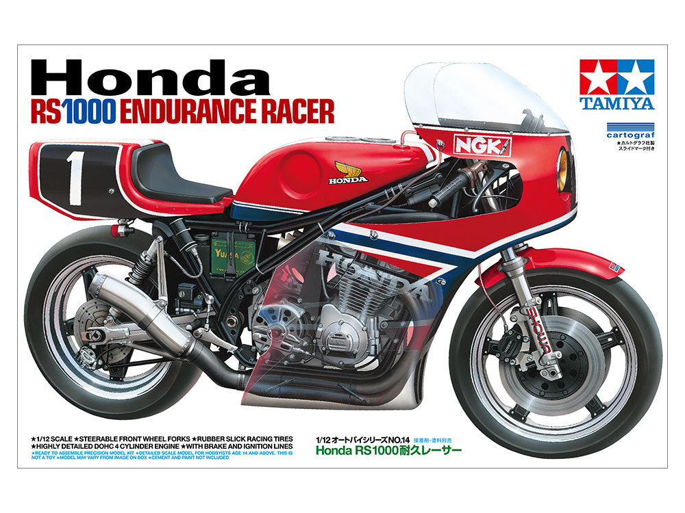 Tamiya 1/12 Honda RS1000 Endurance Racer