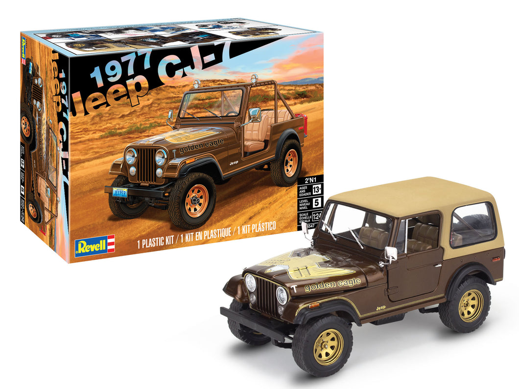 1/24 1977 Jeep CJ7 Renegade (2 in 1) - Hobby Sense