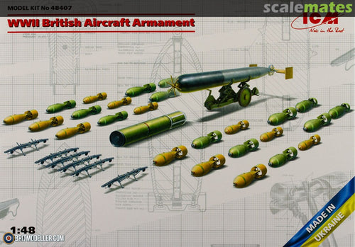 1/48 WWII British Aircraft Armament - Hobby Sense