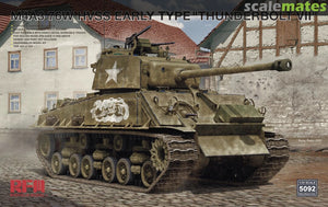 1/35 M4A3 76W HVSS Early Type "Thunderbolt VII" - Hobby Sense