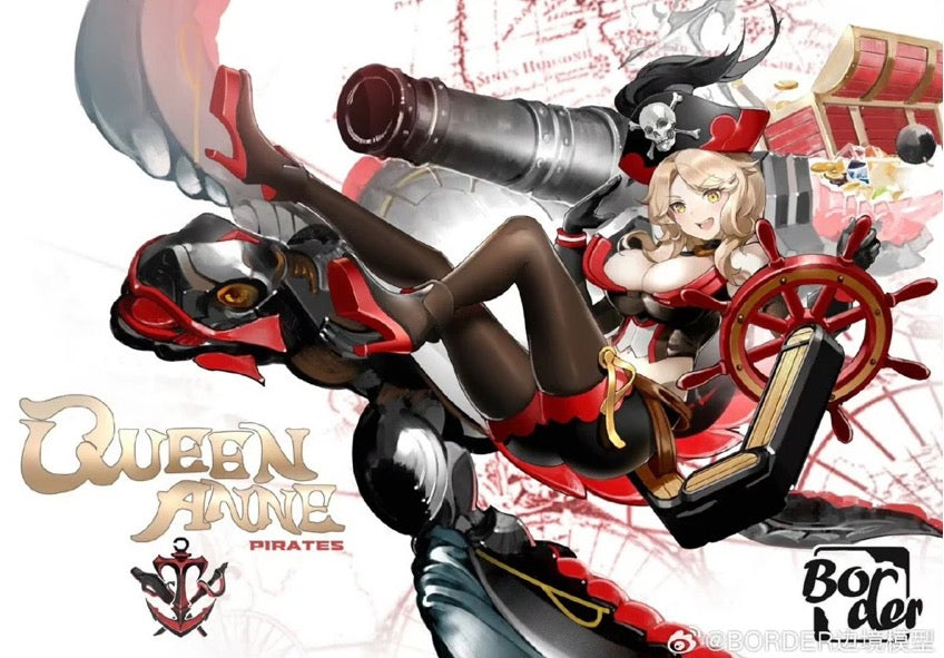 Border 1/12 Pirate Captain Queen Anne - Hobby Sense