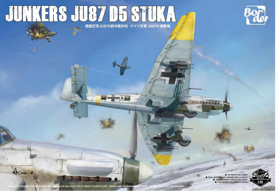Border 1/35 Junkers Ju87 D5 Stuka - Hobby Sense