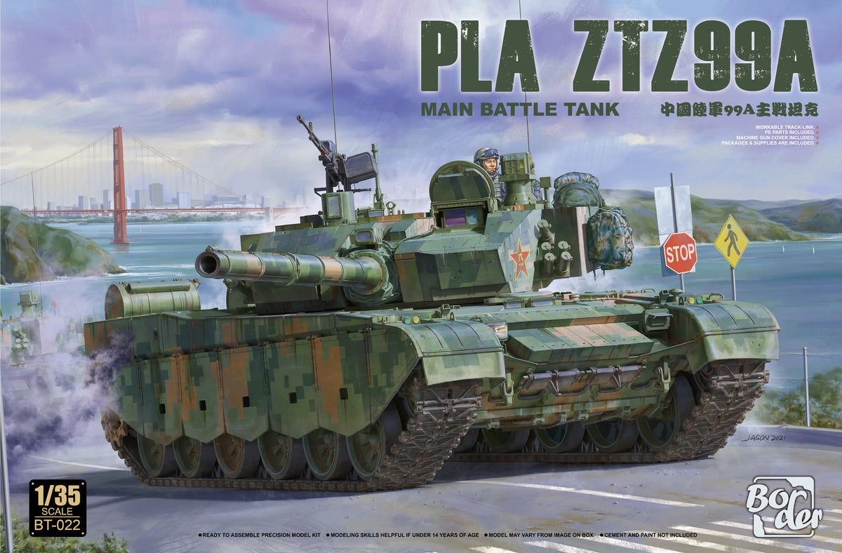 1/35 PLA ZTZ99A Main Battle Tank - Hobby Sense