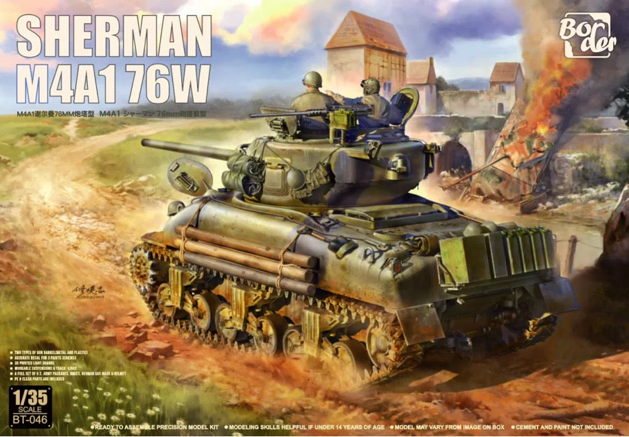 Border 1/35 BT 046 Sherman M4A1 76W