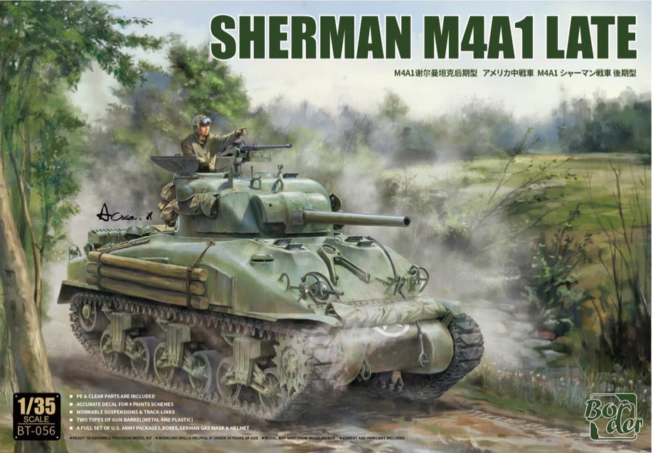 Border 1/35 Sherman M4A1 Late - Hobby Sense