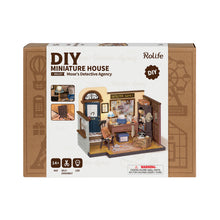 Mose's Detective Agency DIY Miniature House Kit - Hobby Sense