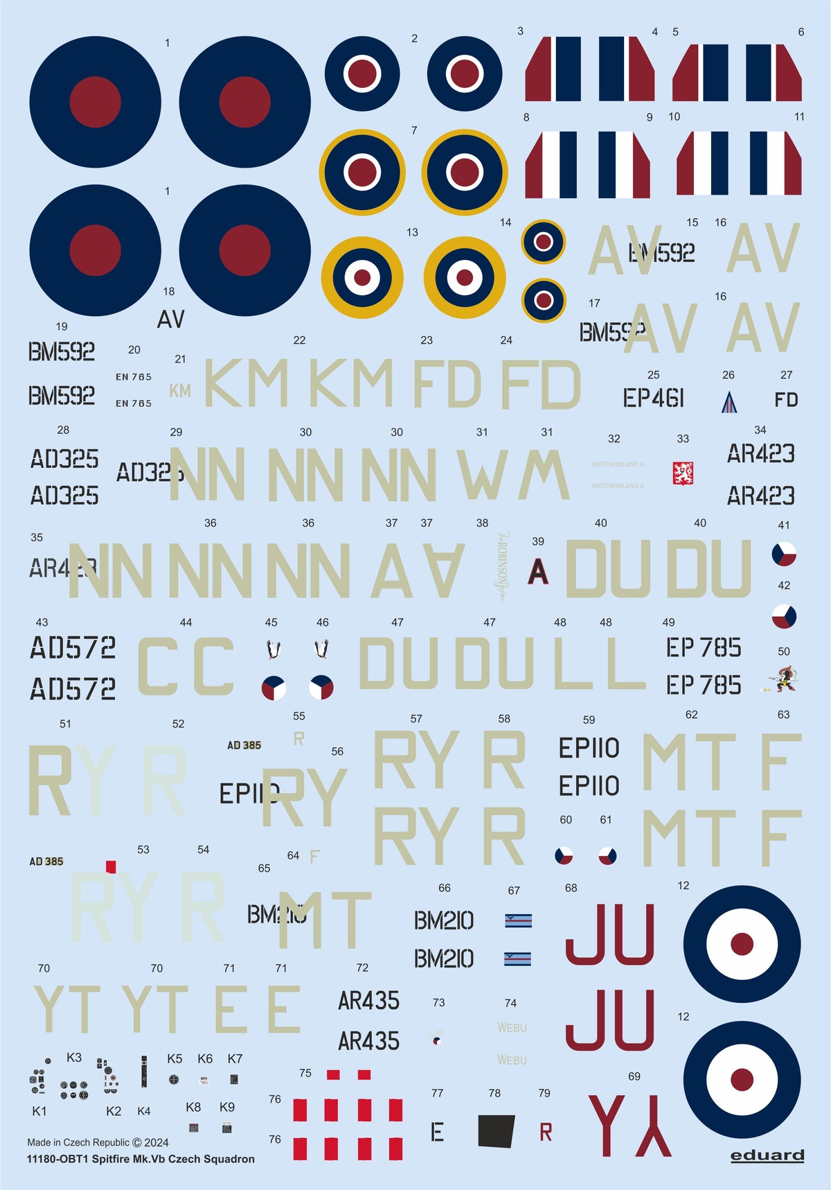 1/48 Spitfire Mk.Vb "They Fought to Rebuild" Dual Combo Limited Edition - Hobby Sense