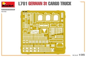 1/35 L701 German 3T Cargo Truck - Hobby Sense