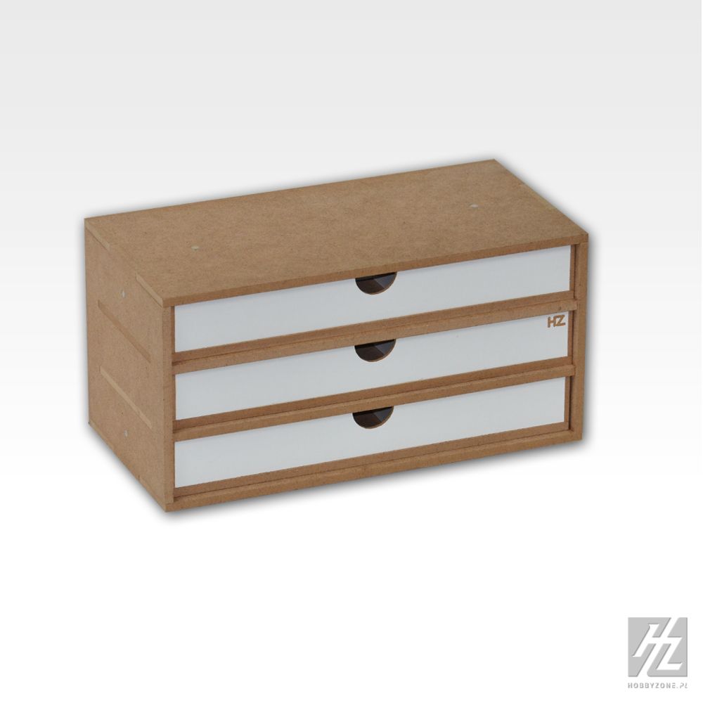 HobbyZone Modular Workshop System Drawers Module x 3 - Hobby Sense