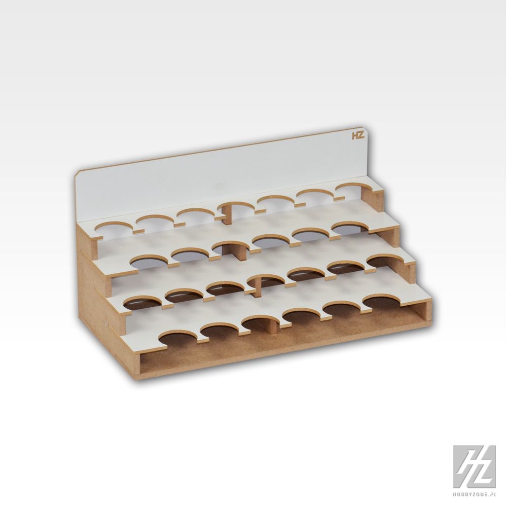 HobbyZone Modular Workshop System Paints Module 36mm. Storage module with 26 round 36mm slots - Hobby Sense