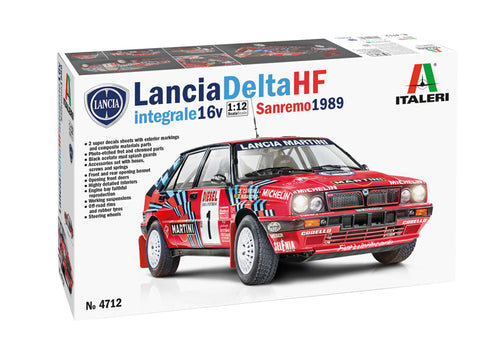 1/12 Lancia Delta HF Integrale Sanremo 1989 - Hobby Sense