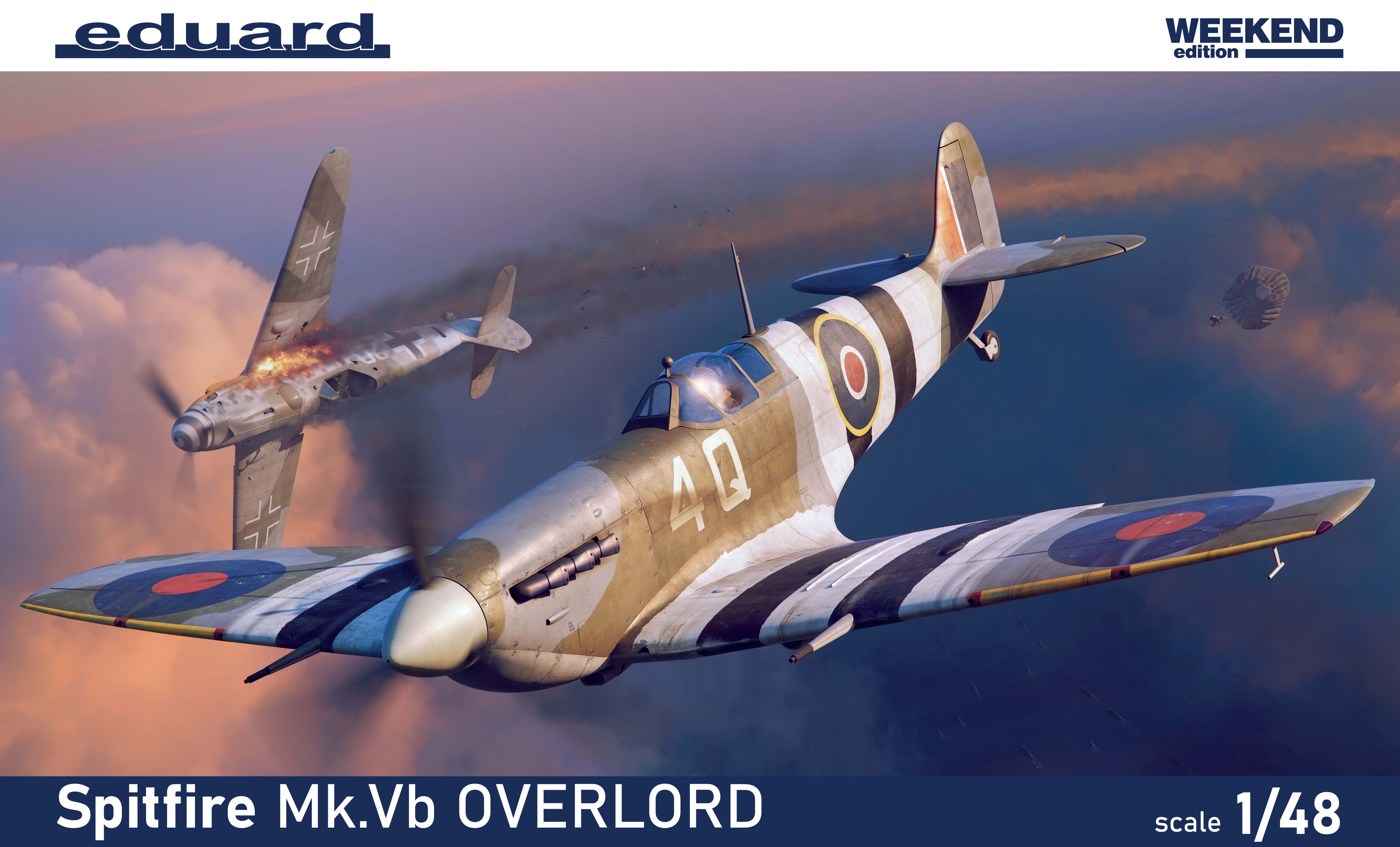 1/48 Spitfire Mk.Vb Overlord, Weekend Edition - Hobby Sense