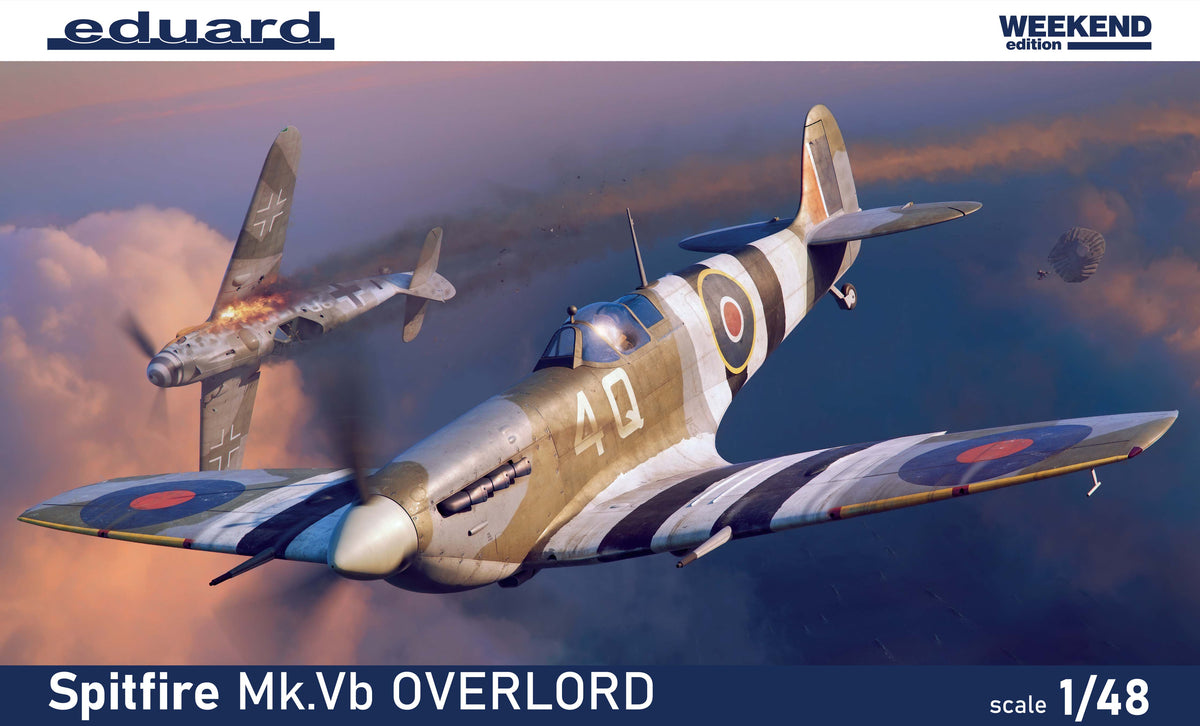 1/48 Spitfire Mk.Vb Overlord, Weekend Edition - Hobby Sense
