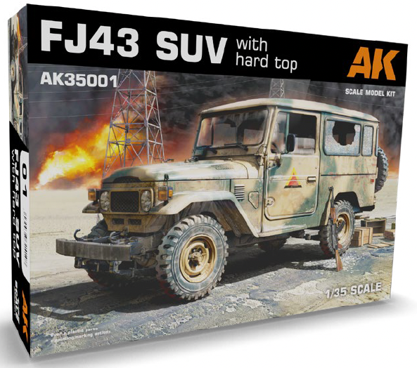 1/35 FJ43 SUV with Hard Top - Hobby Sense
