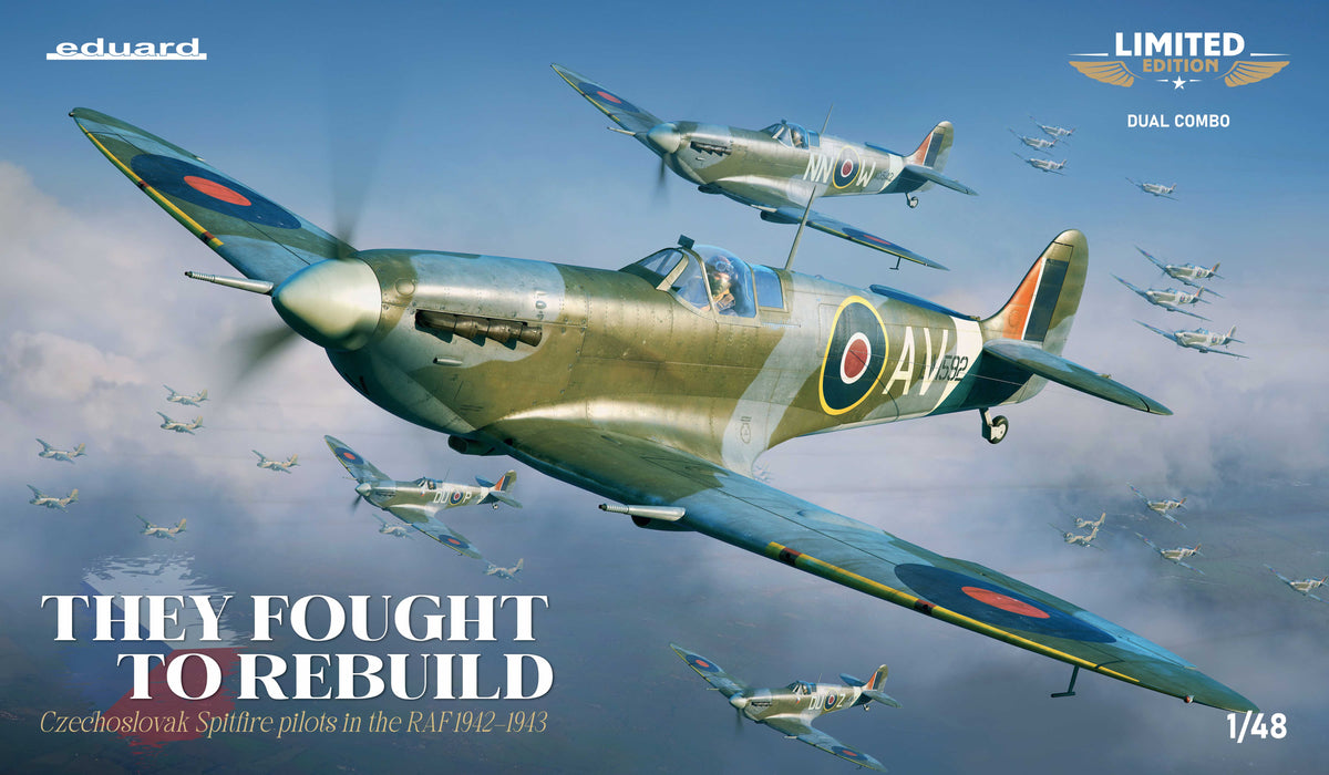 1/48 Spitfire Mk.Vb "They Fought to Rebuild" Dual Combo Limited Edition - Hobby Sense