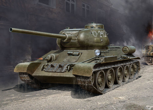 1/35 T34/85 WWII Soviet Medium Tank - Hobby Sense
