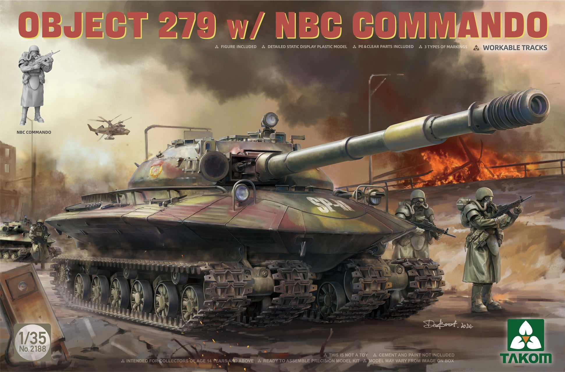 1/35 Object 279 With NBC Commando - Hobby Sense