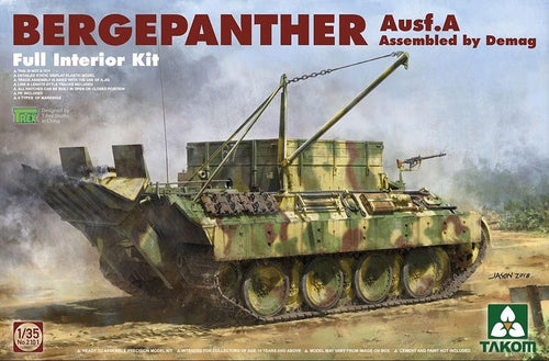 1/35 Bergepanther Ausf. A (Full Interior Kit) - Hobby Sense