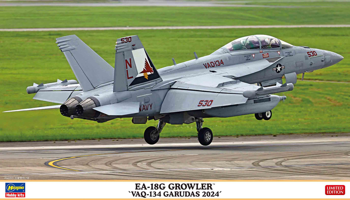 Hasegawa 1/72 EA-18G Growler VAQ-134 Garudas 2024 - Hobby Sense