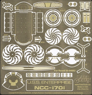 1/500 USS Enterprise (2009) Photoetch Set - Hobby Sense