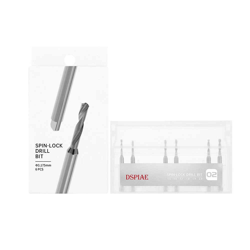 DSPIAE Spin-Lock Drill Bit - Set 02 (Mobius & Orbit compatible)