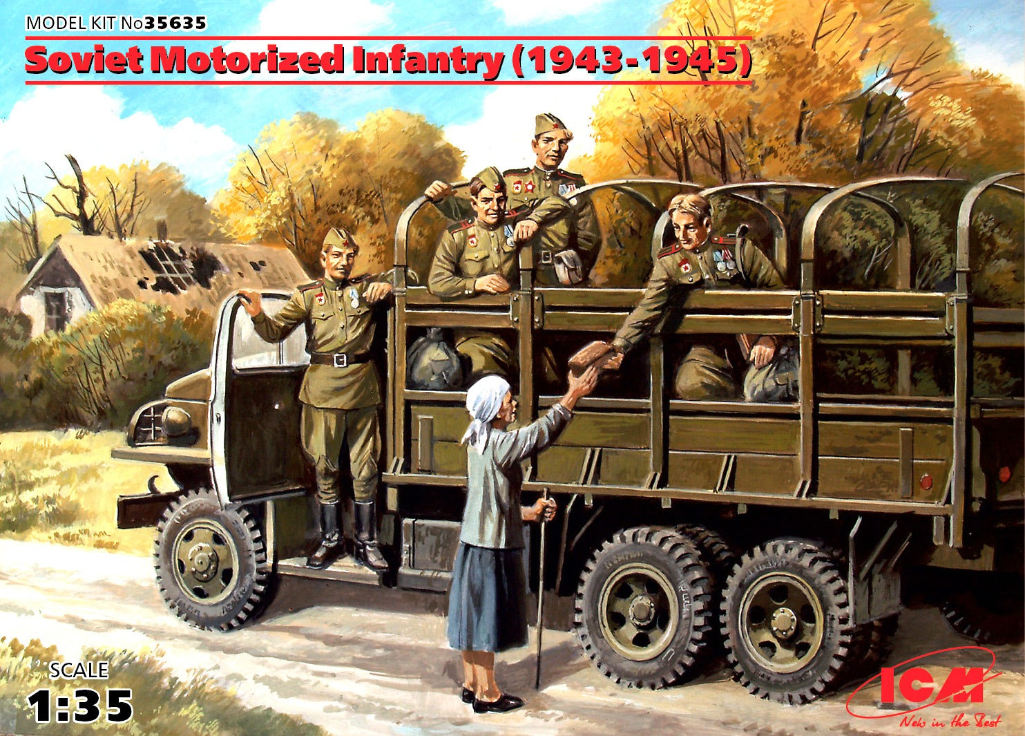 1/35 Soviet Motorized Infantry - Hobby Sense