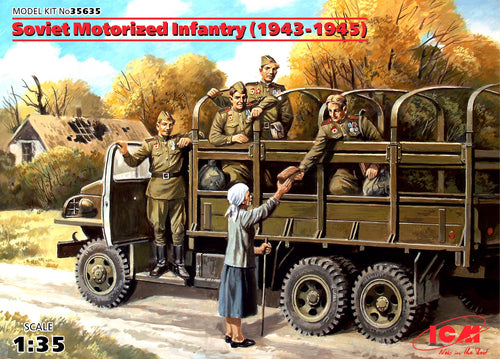 1/35 Soviet Motorized Infantry - Hobby Sense