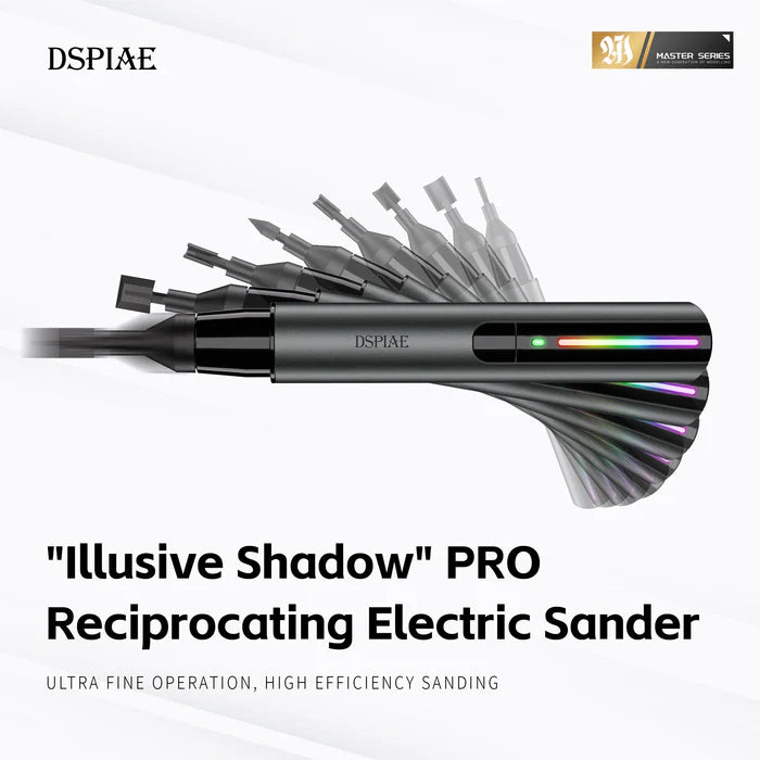 DSPIAE Illusive Shadow PRO, Upgraded Reciprocating Sander