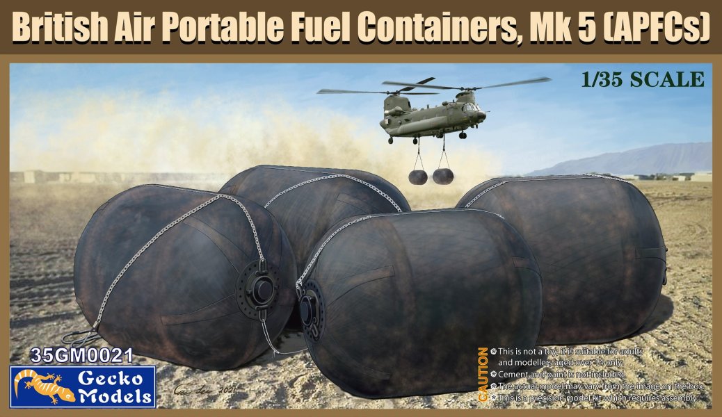 1/35 British Air Portable Fuel Containers, Mk. 5 (APFC) - Hobby Sense
