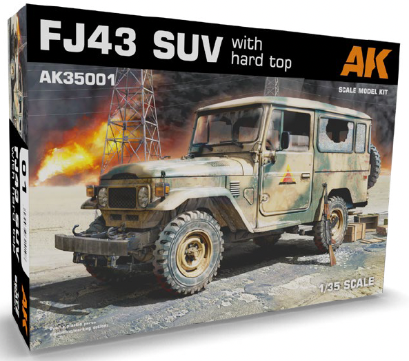 1/35 FJ43 SUV with Hard Top