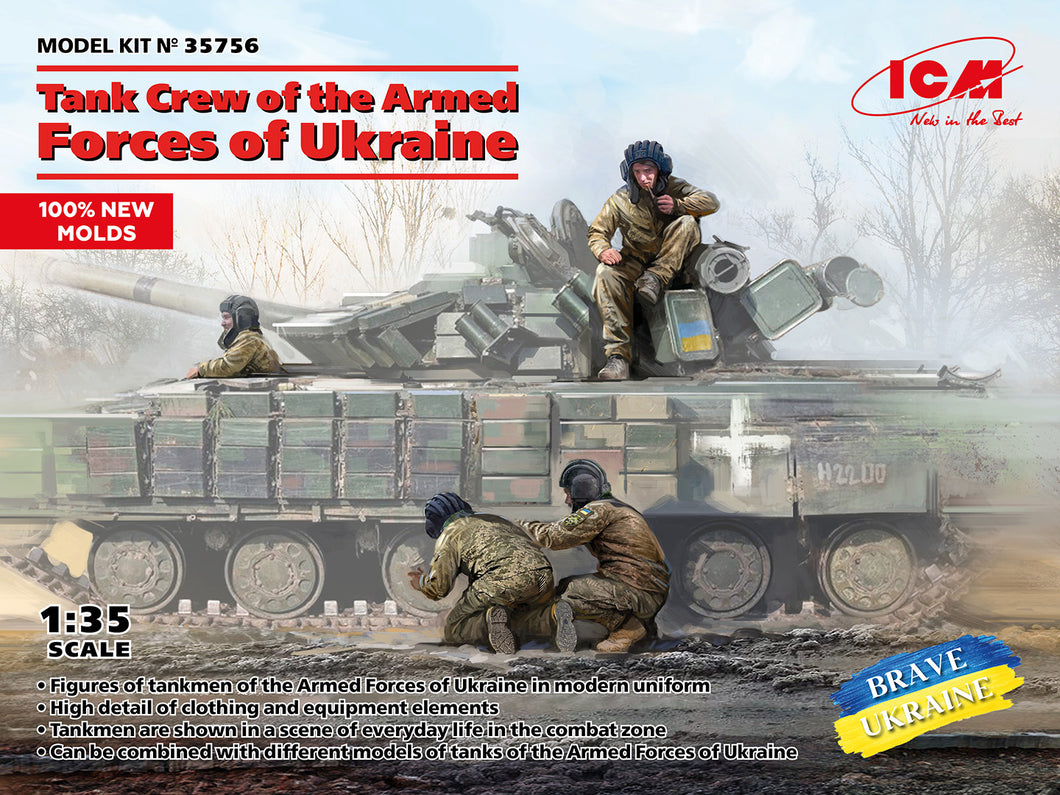 1/35 Tank Crew of the Armed Forces of Ukraine - Hobby Sense