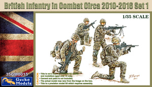 1/35 British Infantry In Combat Circa ‪2010-2016‬ Set 1