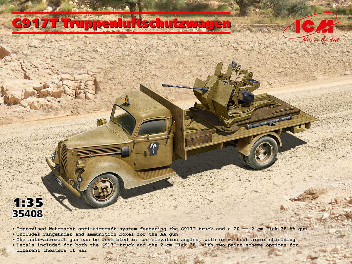 ICM 1/35 G917T Truppenluftschutzwagen - Hobby Sense