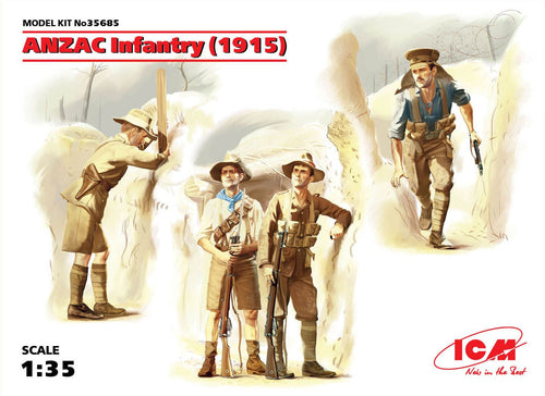 1/35 ANZAC Infantry (1915) - Hobby Sense