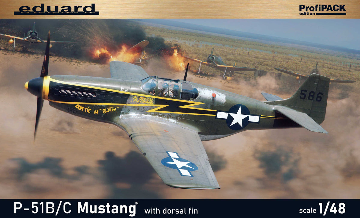 1/48 P51B/C Mustang w/ Dorsal Fin Profipack - Hobby Sense