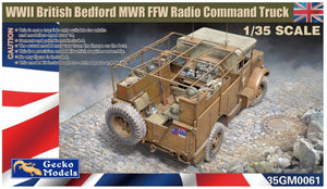 1/35 British Bedford MWR FFW Radio Command Truck - Hobby Sense