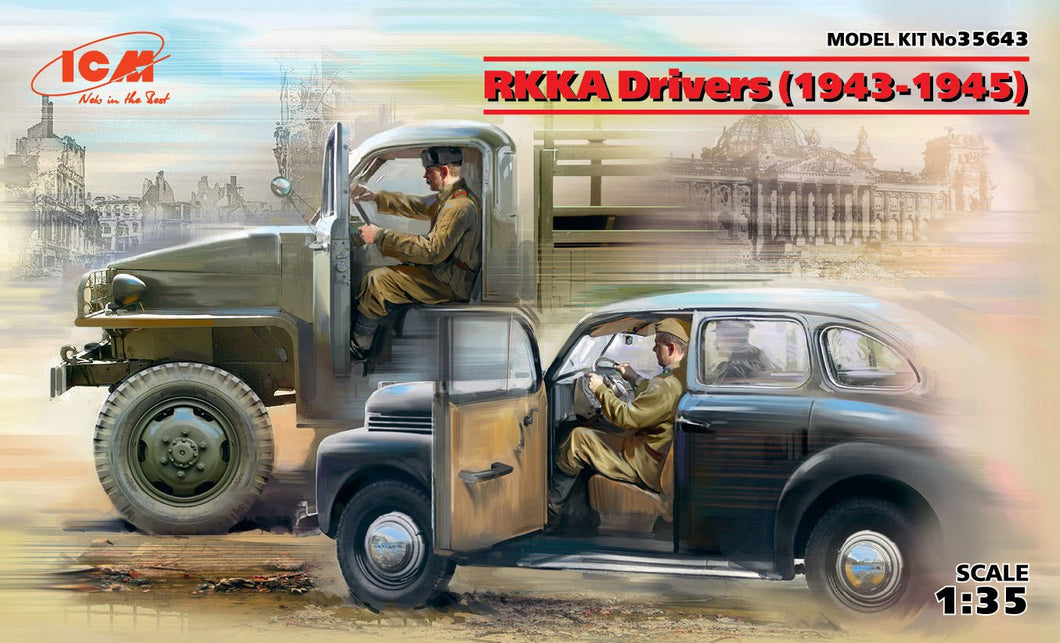 1/35 RKKA Drivers 1943-1945 - Hobby Sense