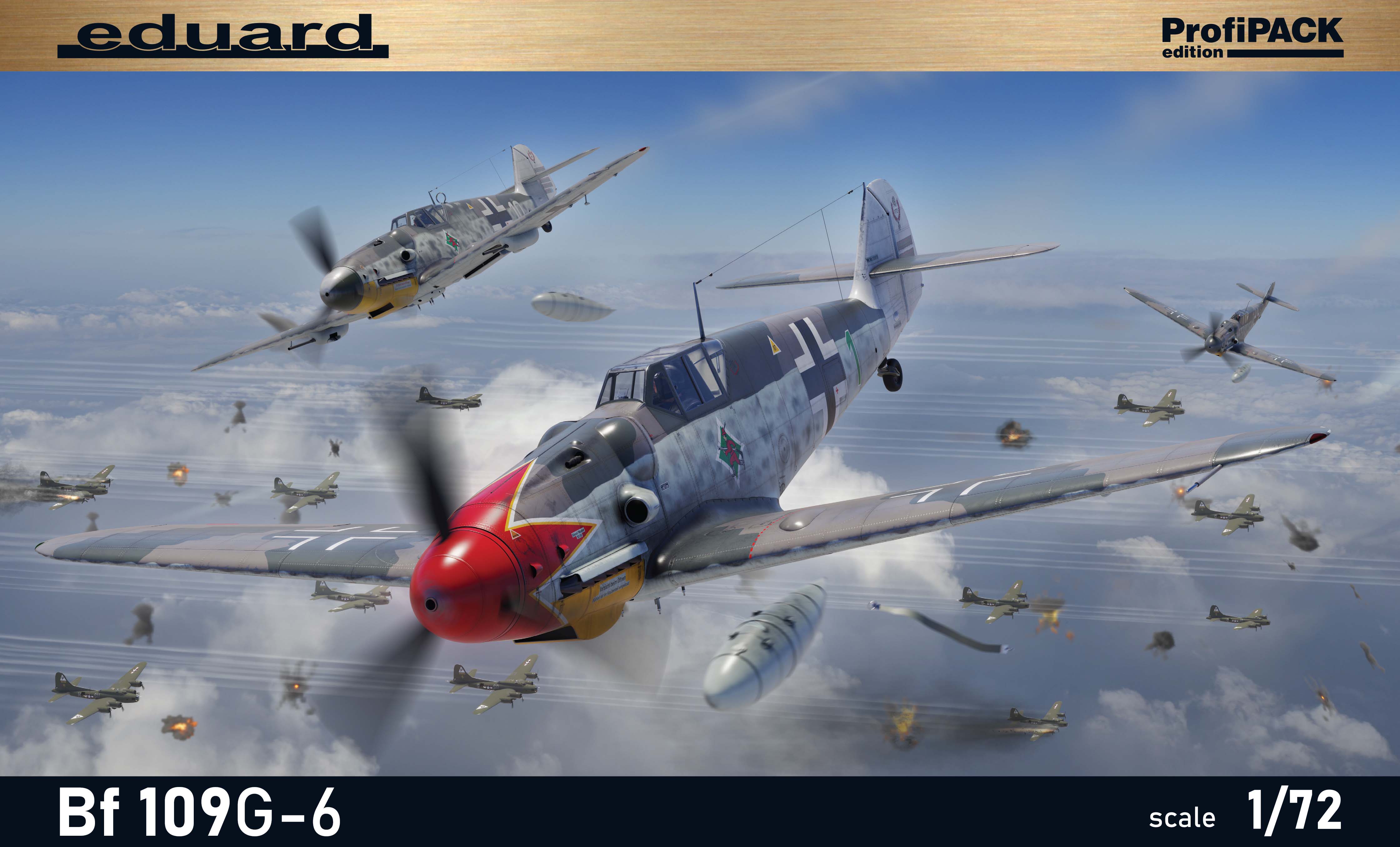1/72 Bf 109G-6, Profipack - Hobby Sense
