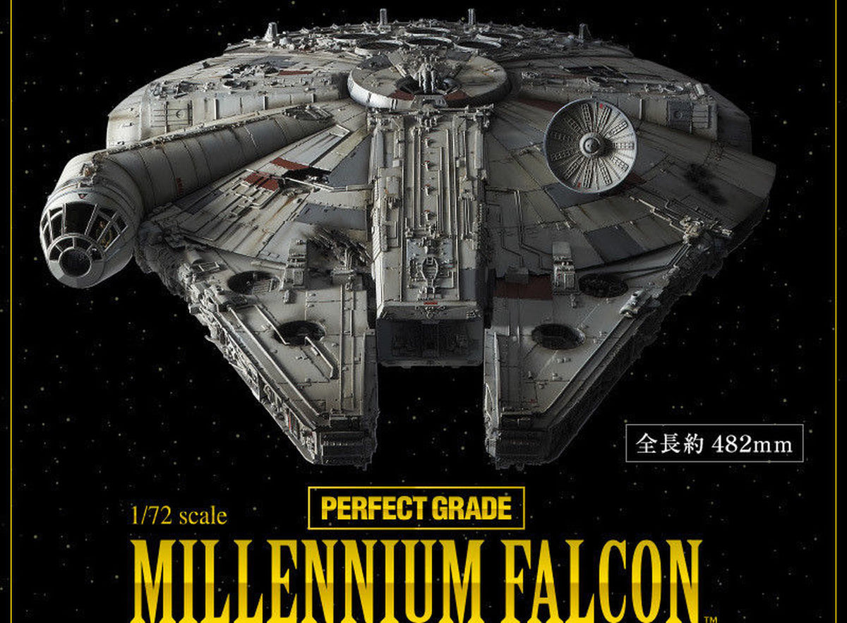 1/72 PG Bandai Millennium Falcon Star Wars: A New Hope - Hobby Sense