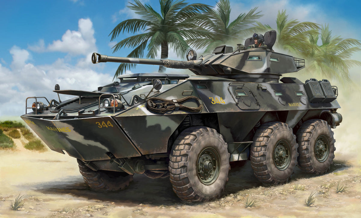 1/35 LAV300 90mm Cockerill Gun - Hobby Sense