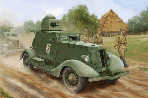 1/35 Soviet BA-20 Armored Car Mod.1937 - Hobby Sense