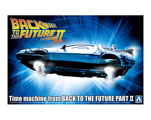 Aoshima 1/24 Time Machine from Back to the Future Part II