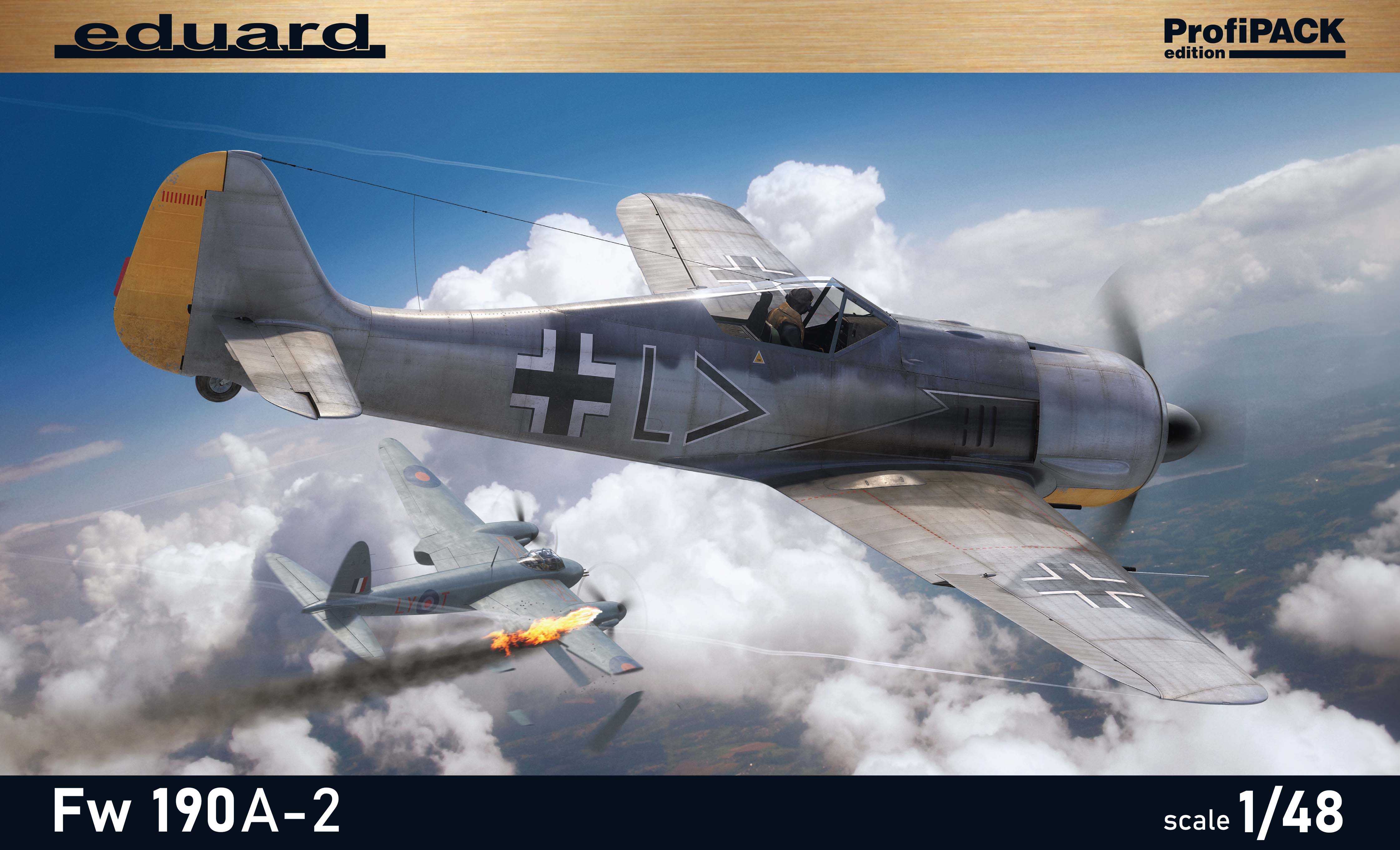 1/48 Fw 190A-2 Focke Wulf (Profipack) - Hobby Sense