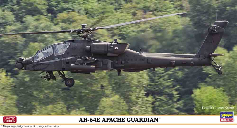 Hasegawa 1/48 AH-64E Apache Guardian Limited Edition