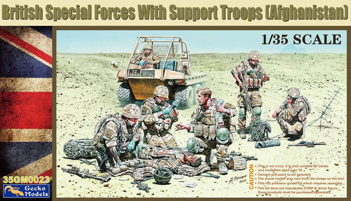 1/35 British Special Forces with Support Troops (Afghanistan) - Hobby Sense